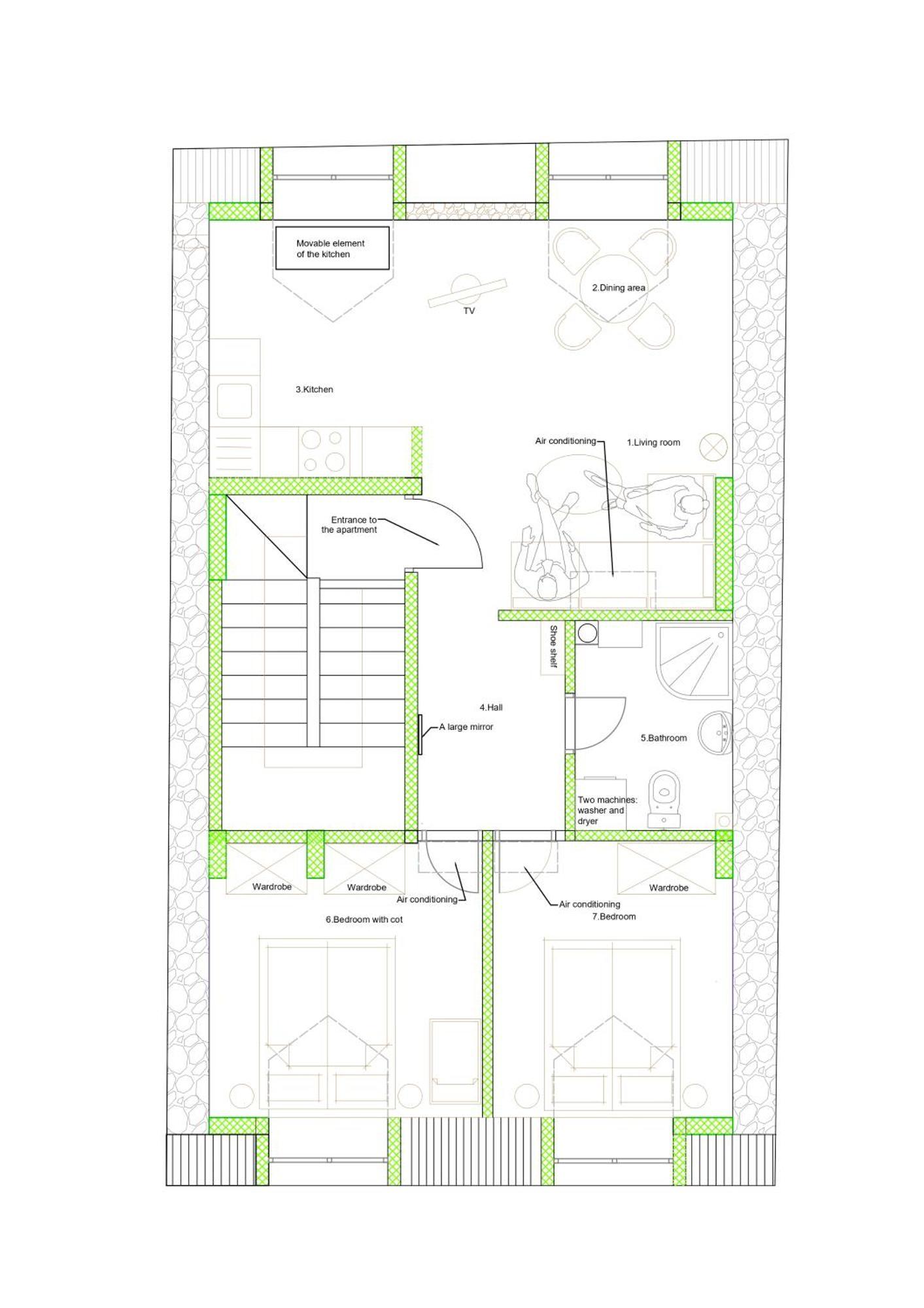 Downtown Apartment เซทินเจ ภายนอก รูปภาพ